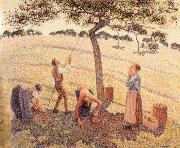 Camille Pissarro, Apple picking at Eragny-sur-Epte